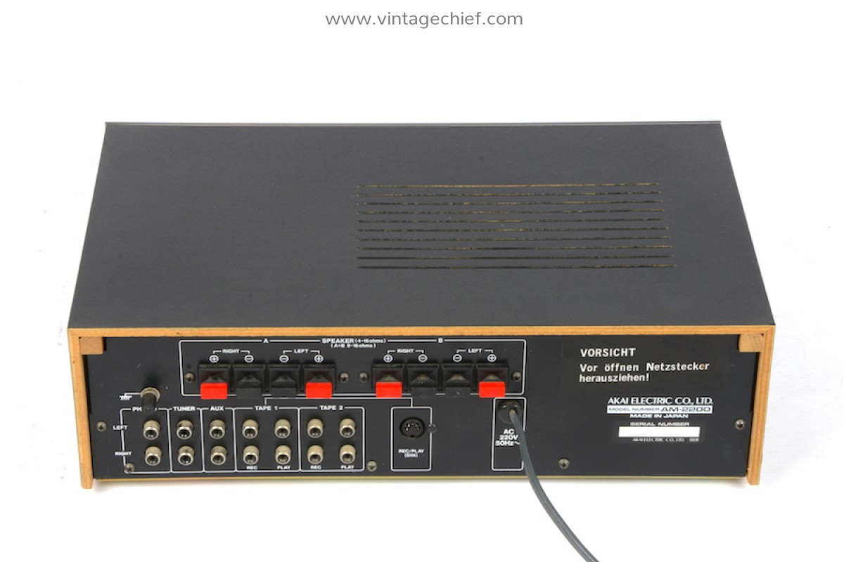 Amplificateur Stéréo Intégré AKAI AM-2200 - Occasion Fonctionnel