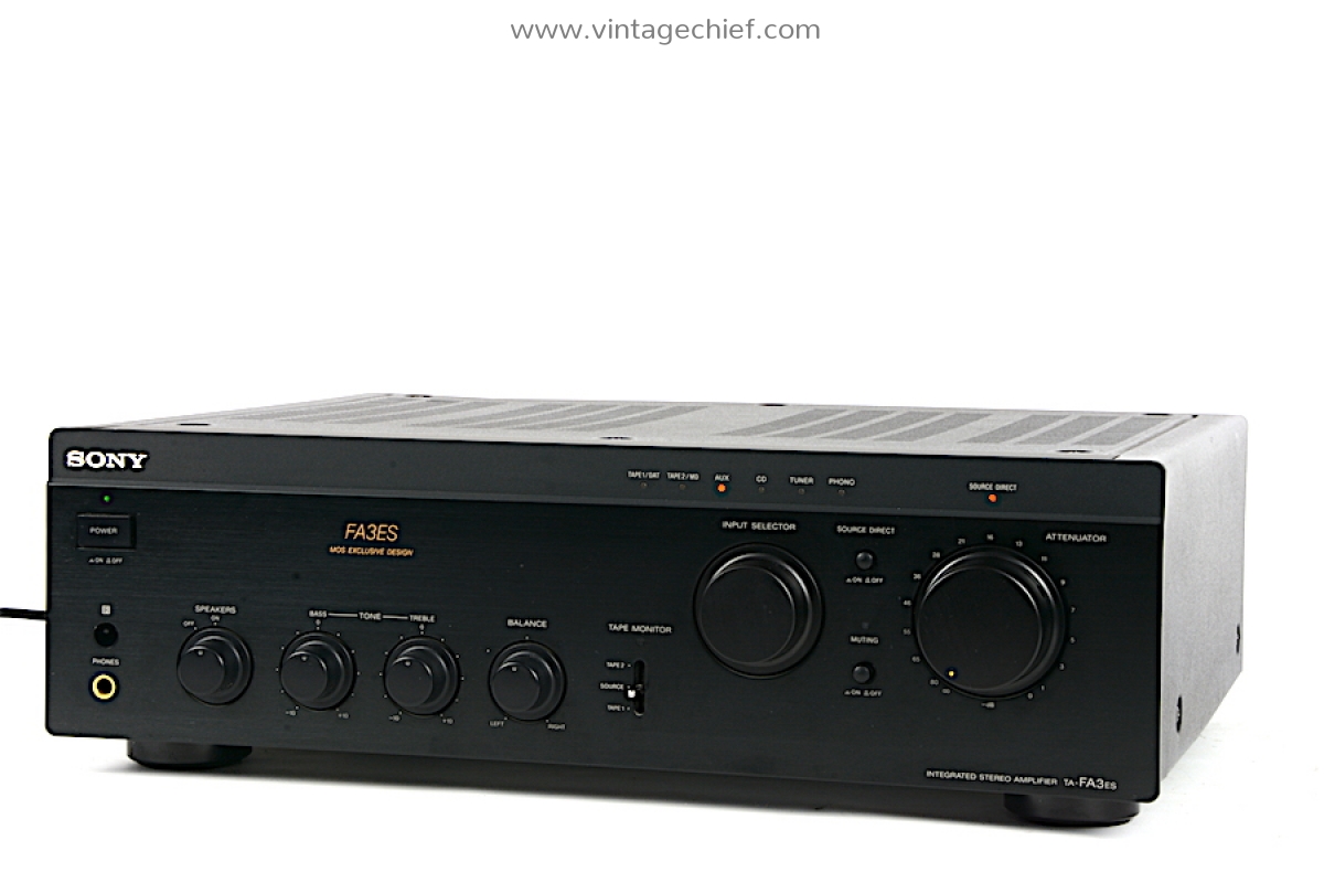 SONY プリメインアンプ　TA-FA3ES High End Sony TA-FA3ES Amplifier | Black | Phono | Sony ES