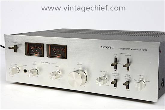 Scott 420A Amplifier