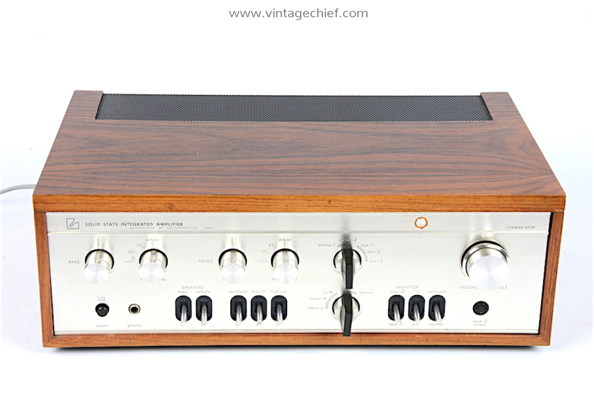 LUXMAN SQ505X Solid State Integrated Amplifier Transistor