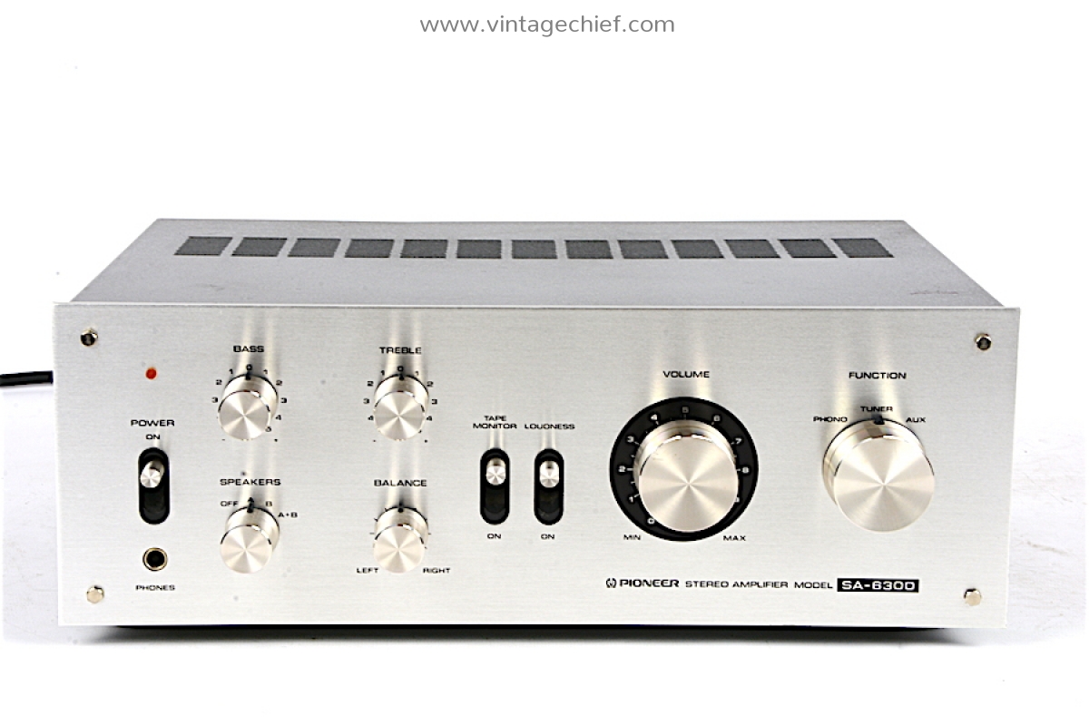 pioneer sa-6300 アンプ Pioneer SA-6300 Stereo Integrated Amplifier (1975-77) | eBay
