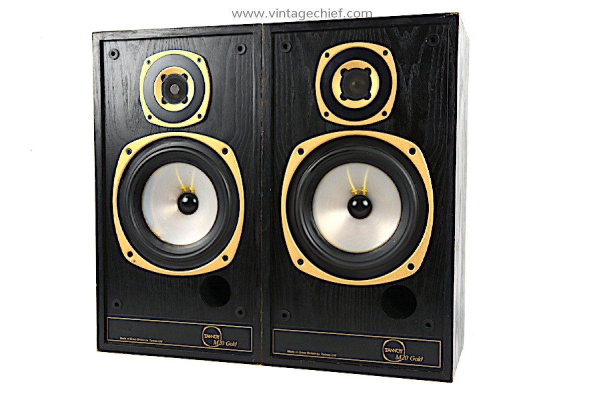 Tannoy M20 Gold Speakers | Matching Pair | Vintage | Tannoy M20