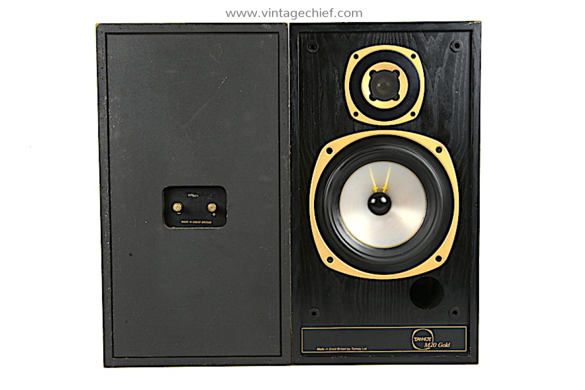 Tannoy M20 Gold Speakers | Matching Pair | Vintage | Tannoy M20