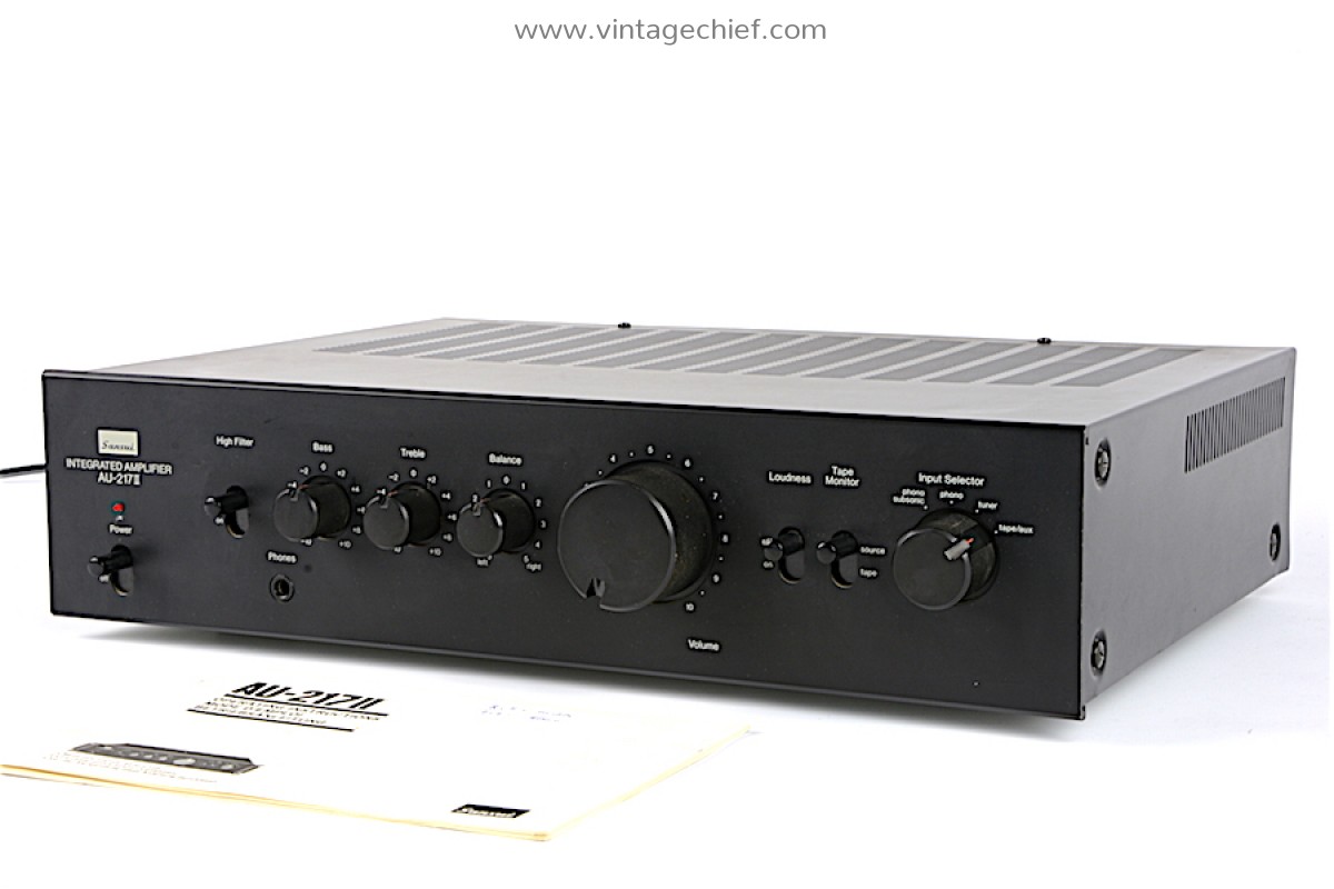 Sansui AU-217 II Amplifier + Manual | 2 x 40 Watt | Phono