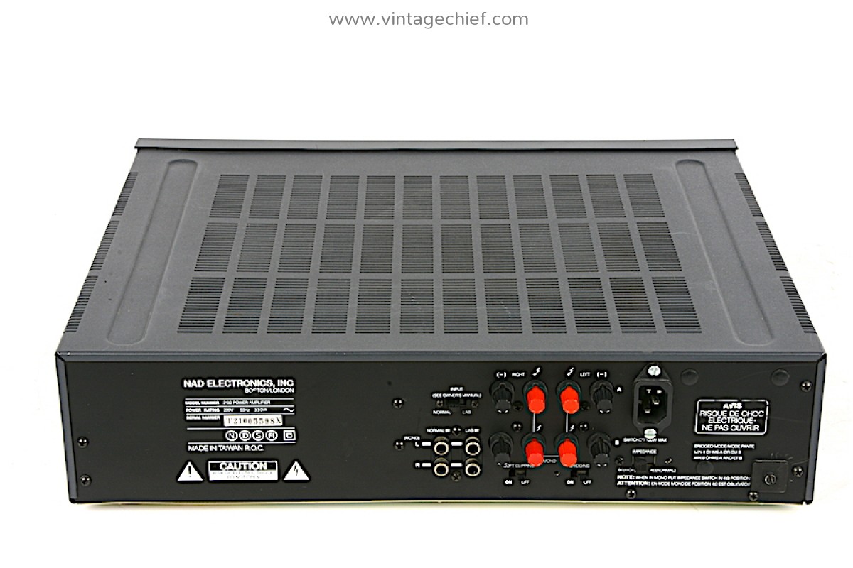 NAD 2100 Monitor Series Power Amplifier NAD Power Amp Stereo