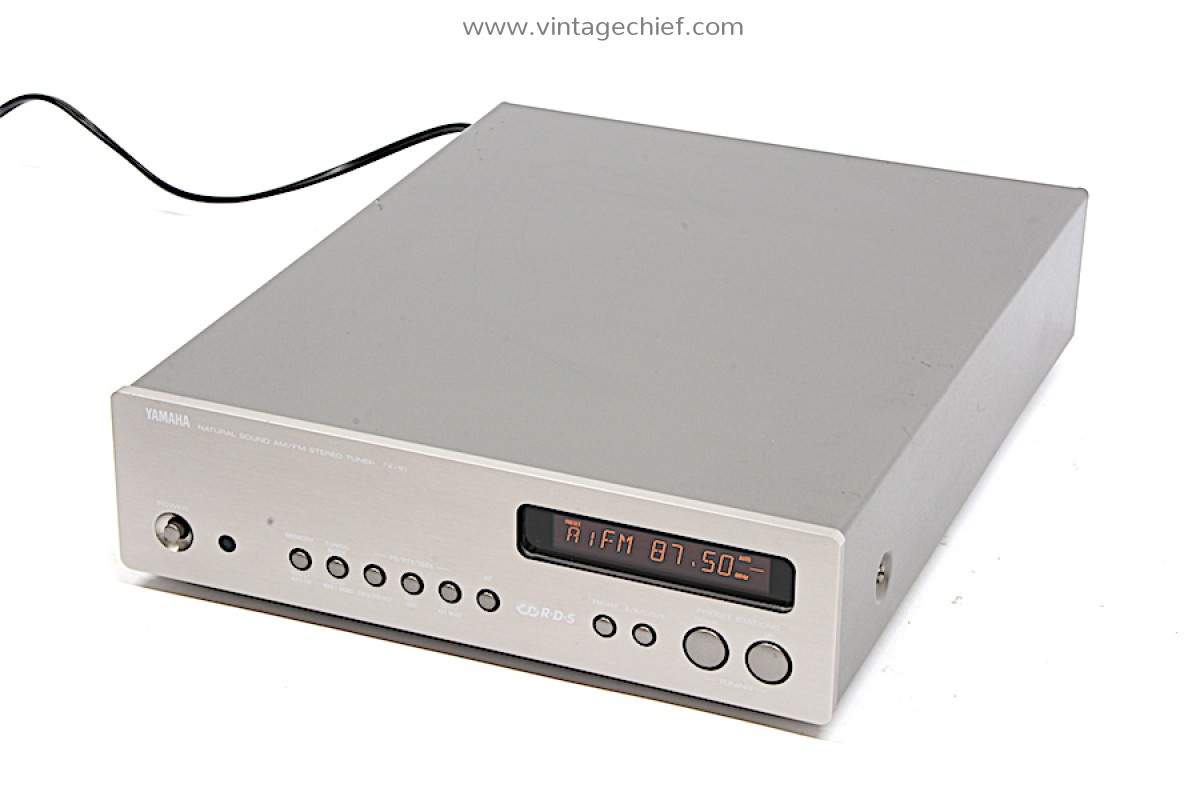 Yamaha TX-10 FM AM RDS Tuner | RDS | Radio | Titanium