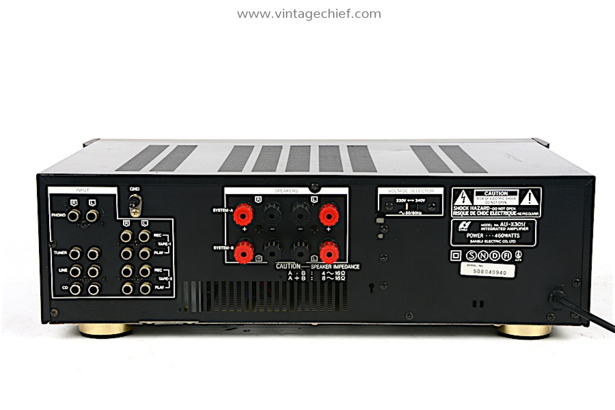 Sansui AU-X301i Amplifier - Phono MM / MC - Stereo