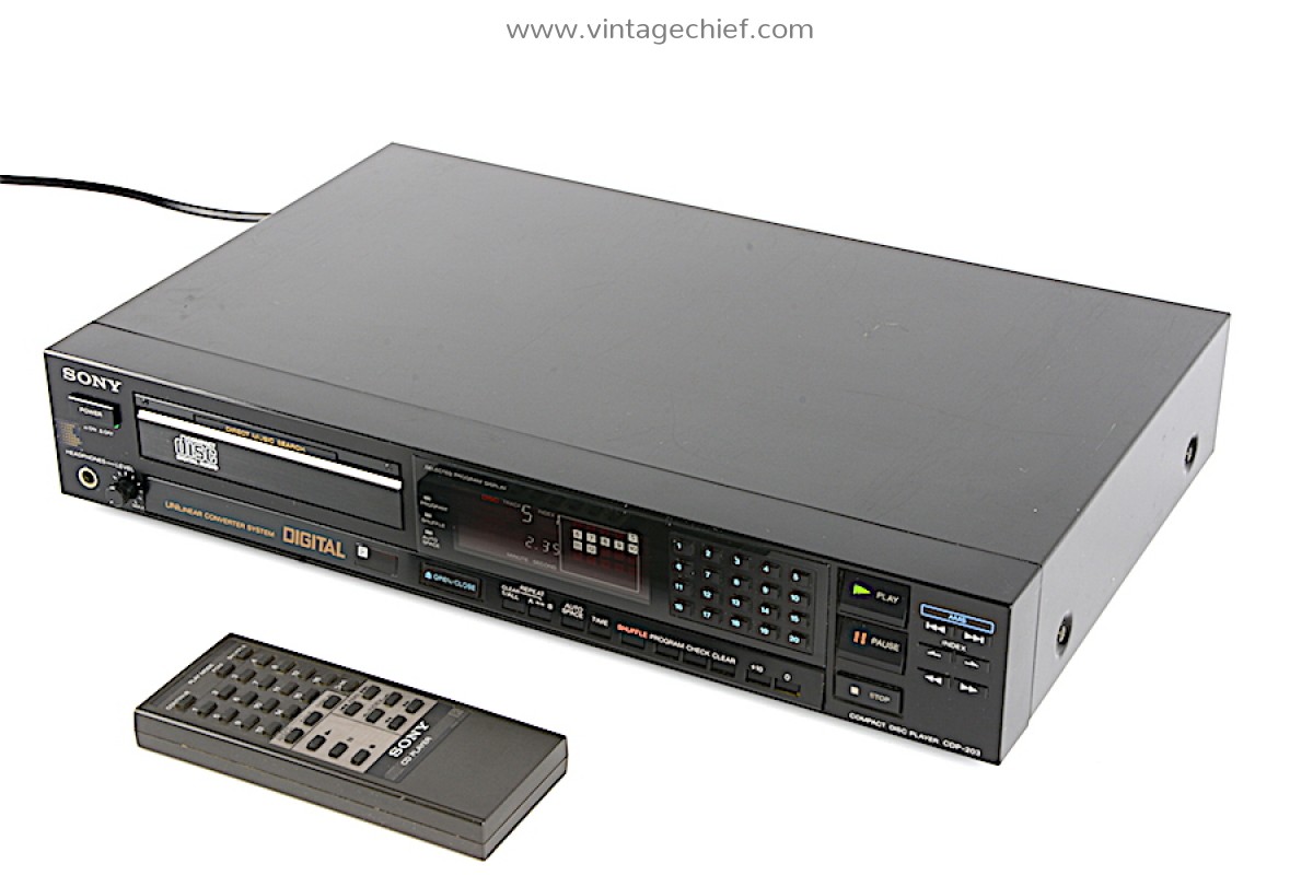 【希少・動作品】SONY CDP-203 CDプレーヤー　ソニー 希少・動作品】SONY CDP-203 CDプレーヤー ソニー