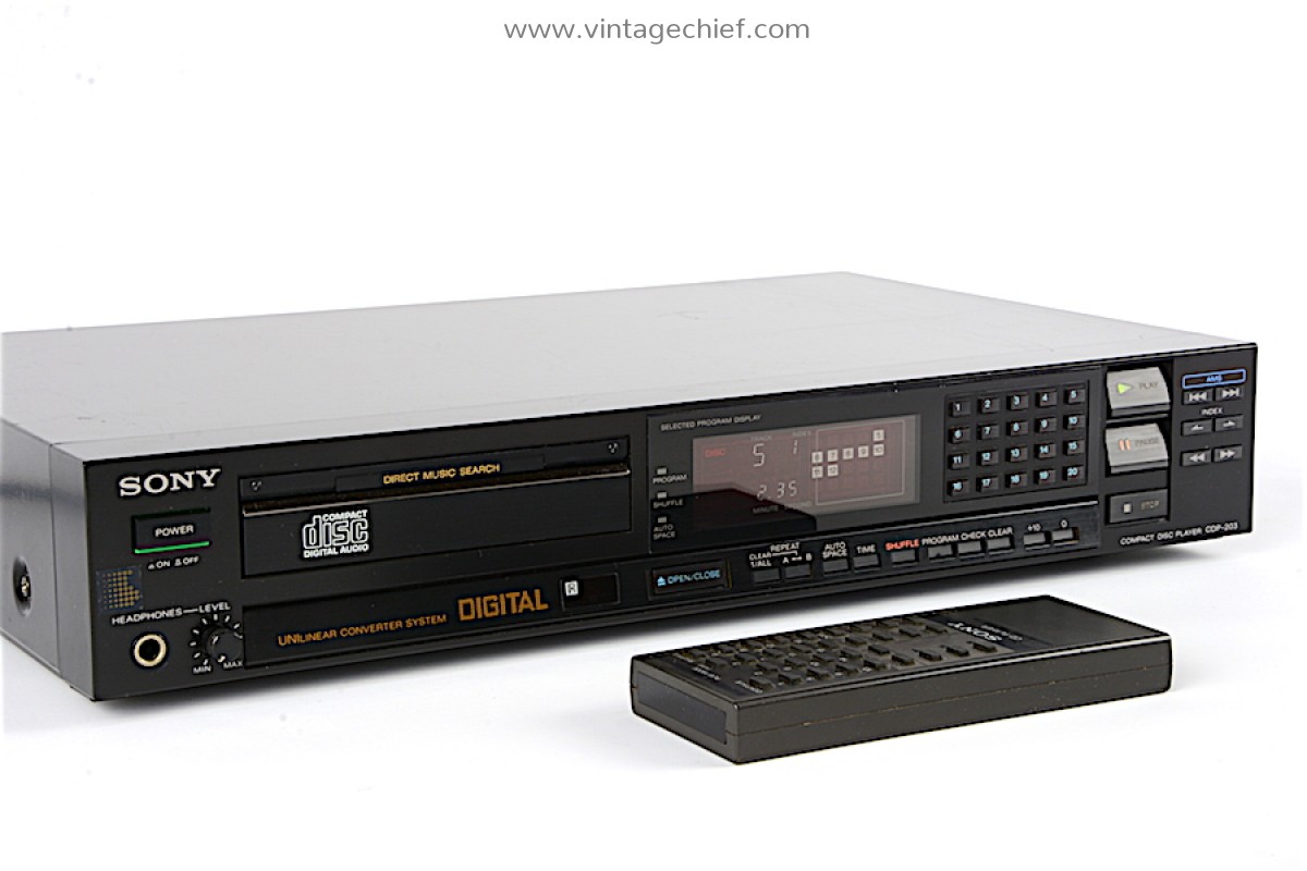 【希少・動作品】SONY CDP-203 CDプレーヤー　ソニー Sony CDP-203 CD-player Review price specs - Hi-Fi Classic