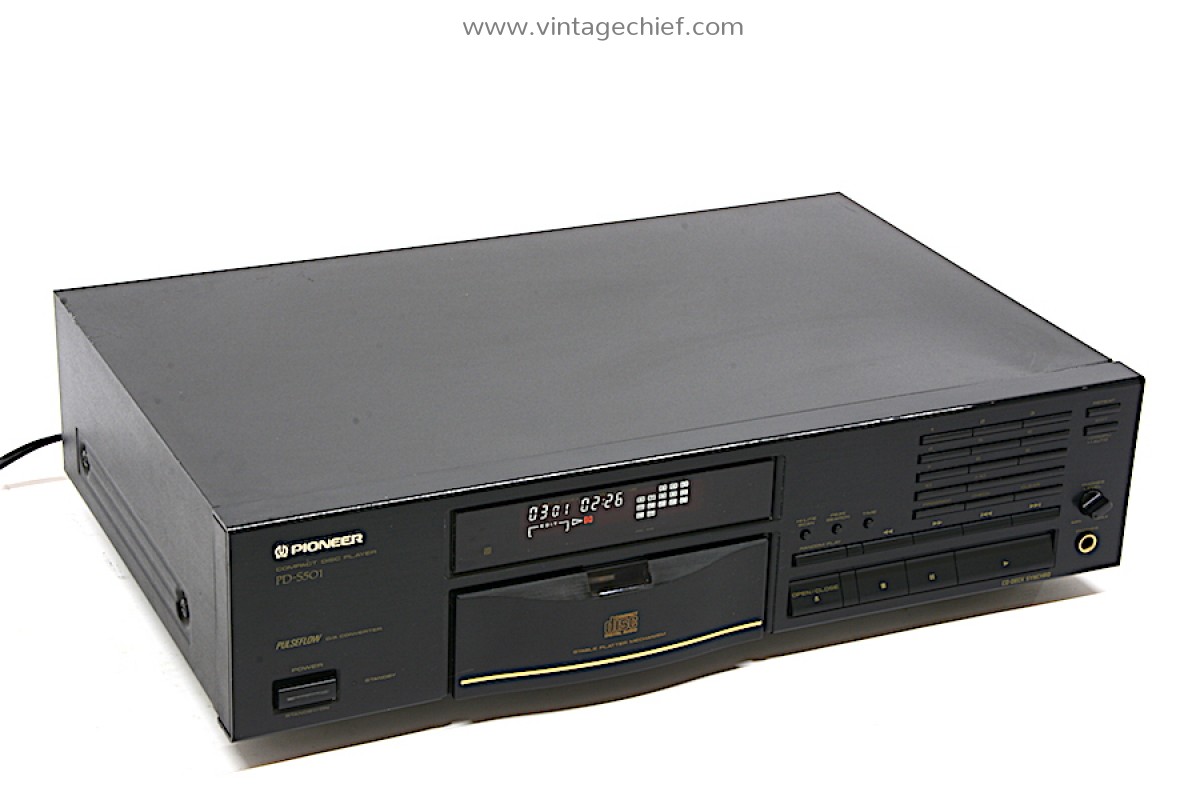 Pioneer pd-s501 Compact Disc Player 1992-1993 an para aficionados al bricolaje reproductor de CD 