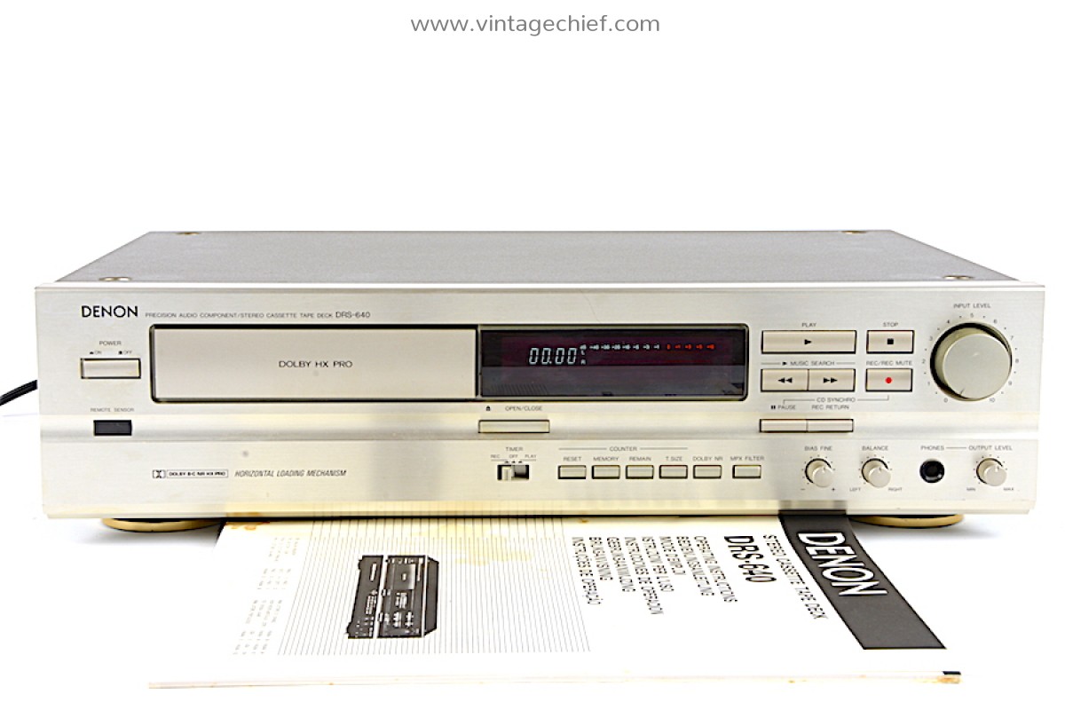 Stereo Deck Receiver DC-9 Radio Denon Marke / brand, build