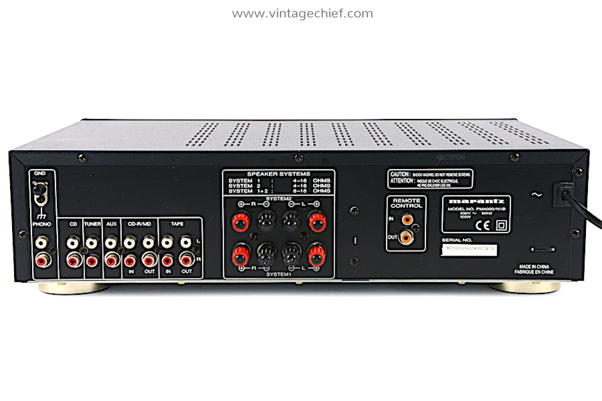特価品セ Amplifier PM4000 Marantz - Remote - Phono その他