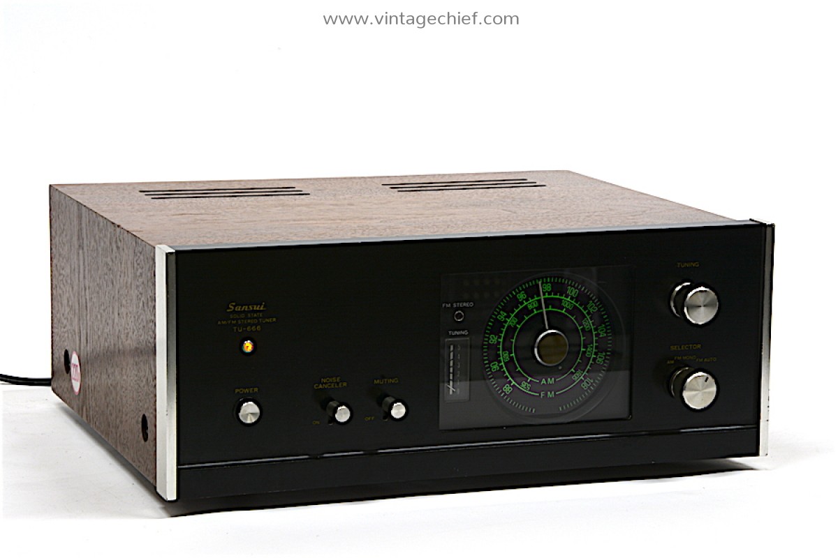 大特価放出！ Sansui Dial Round | Tuner AM FM TU-666 その他