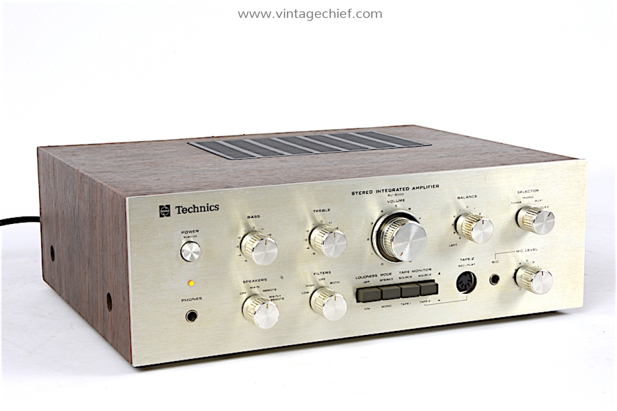 アンプ Technics SU-3000 Technics SU-3000 Integrated Stereo Amplifier | Phono