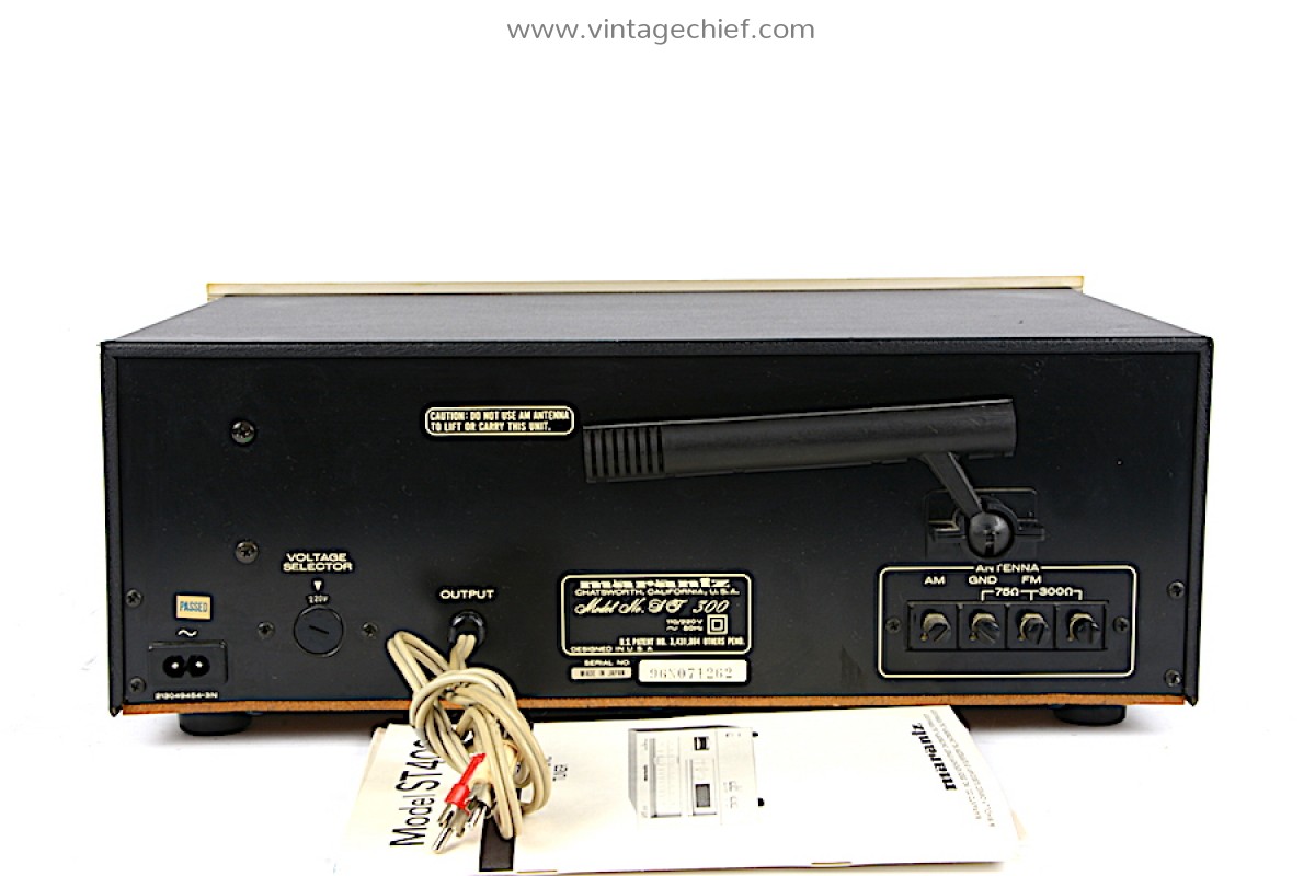Marantz ST-300 FM AM Tuner + Manual | Vintage | Radio