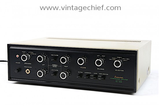 Sansui AU-555 Amplifier