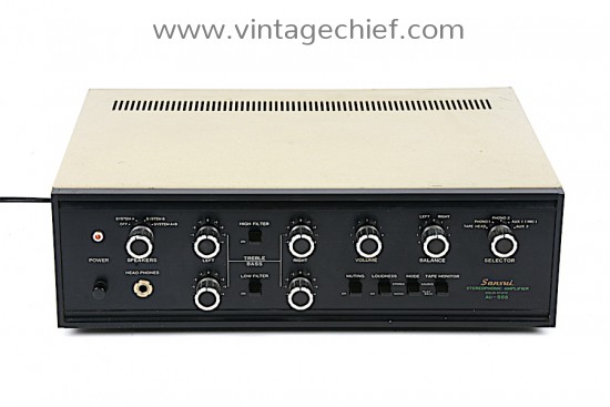 Sansui AU-555 Amplifier