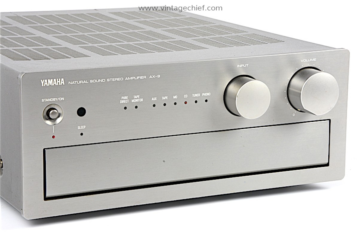 Titanium Yamaha AX-9 Natural Sound Amplifier | Phono | Stereo