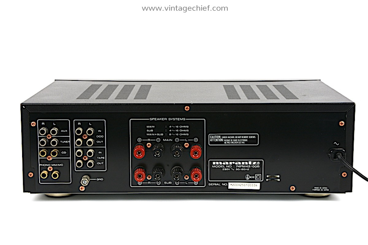 Marantz PM-42 Amplifier - Phono MM MC Marantz PM-42 Amplifier - Phono MM MC
