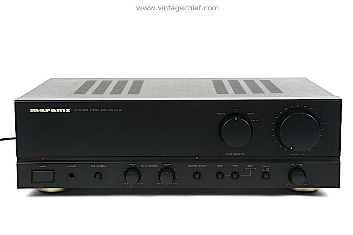 Marantz PM-42 Amplifier - Phono MM MC