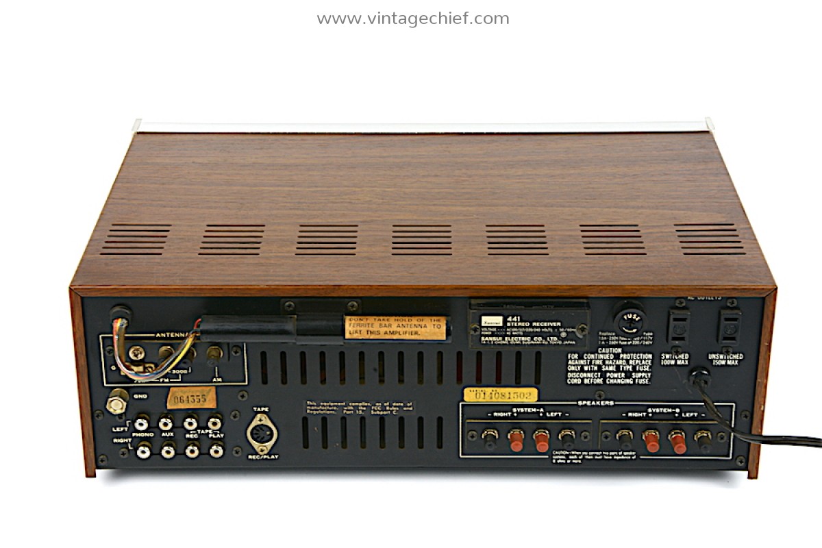 在庫一掃セール売れ筋ランキング Receiver 441 Sansui Vintage | Stereo | HiFi | Audio | Phono アンプ