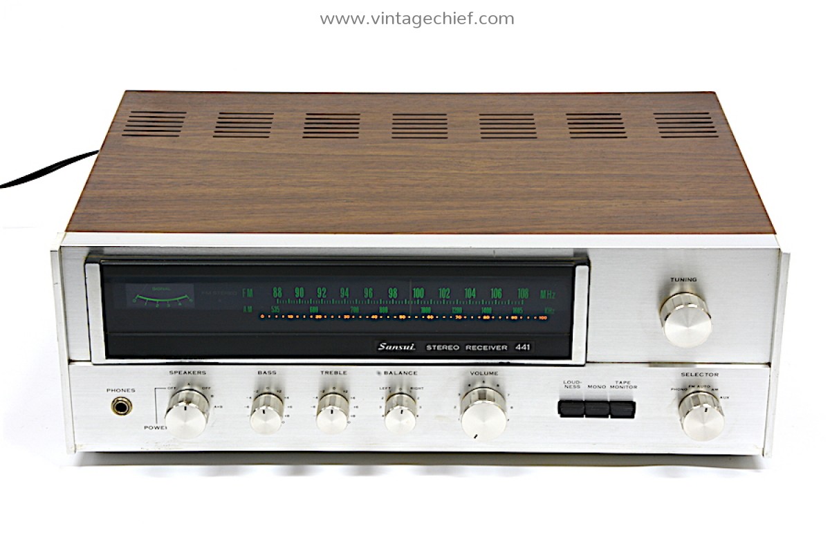 SANSUI STEREO RECEIVER ステレオレシーバー 441 Vintage Sansui 441 Receiver | Phono | Audio | HiFi | Stereo