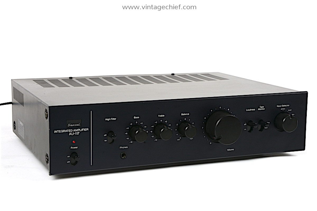Vintage Sansui AU-117 Amplifier - Phono