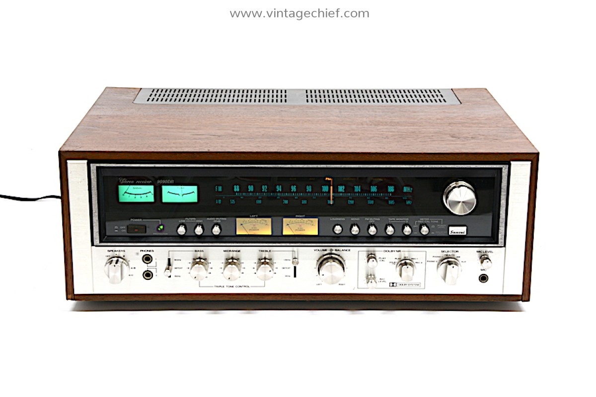 Sansui 9090DB Monster Receiver - 23.6 KG - Wooden Case