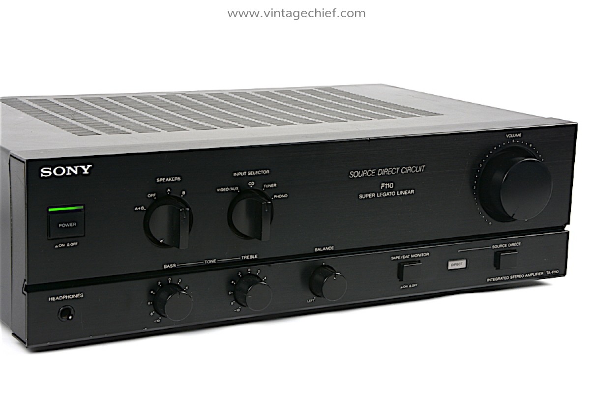Ampli Stéréo Intégré Sony TA-FE510R Testé - 60W, Phono, Super Legato - Occasion