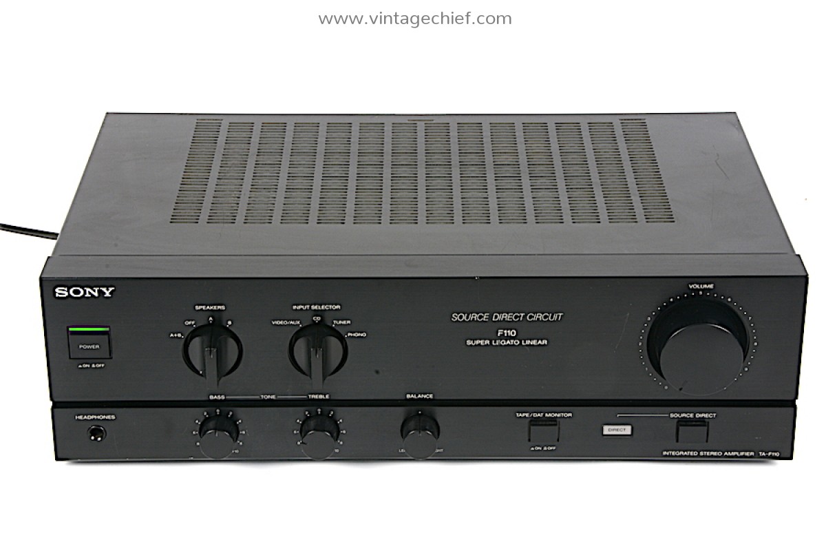 Sony TAF110 Super Legato Linear Amplifier Phono