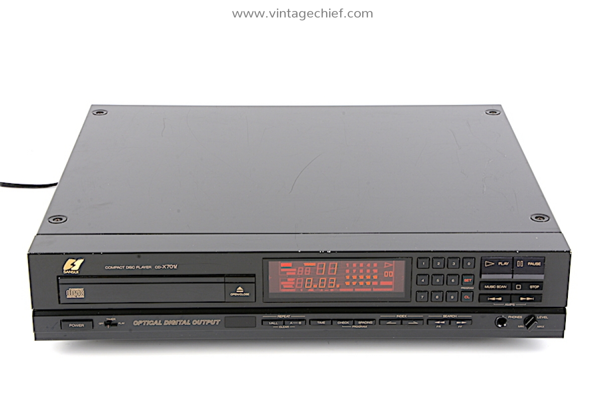 High End Sansui CD-X701i CD Player - Balanced Outputs