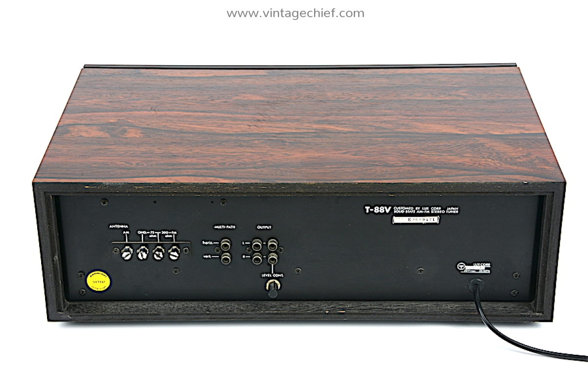 Vintage Luxman T-88V FM AM Tuner | Wooden Case | Audio | HiFi