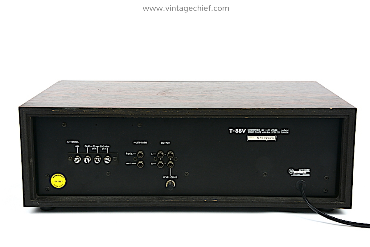 Vintage Luxman T-88V FM AM Tuner | Wooden Case | Audio | HiFi