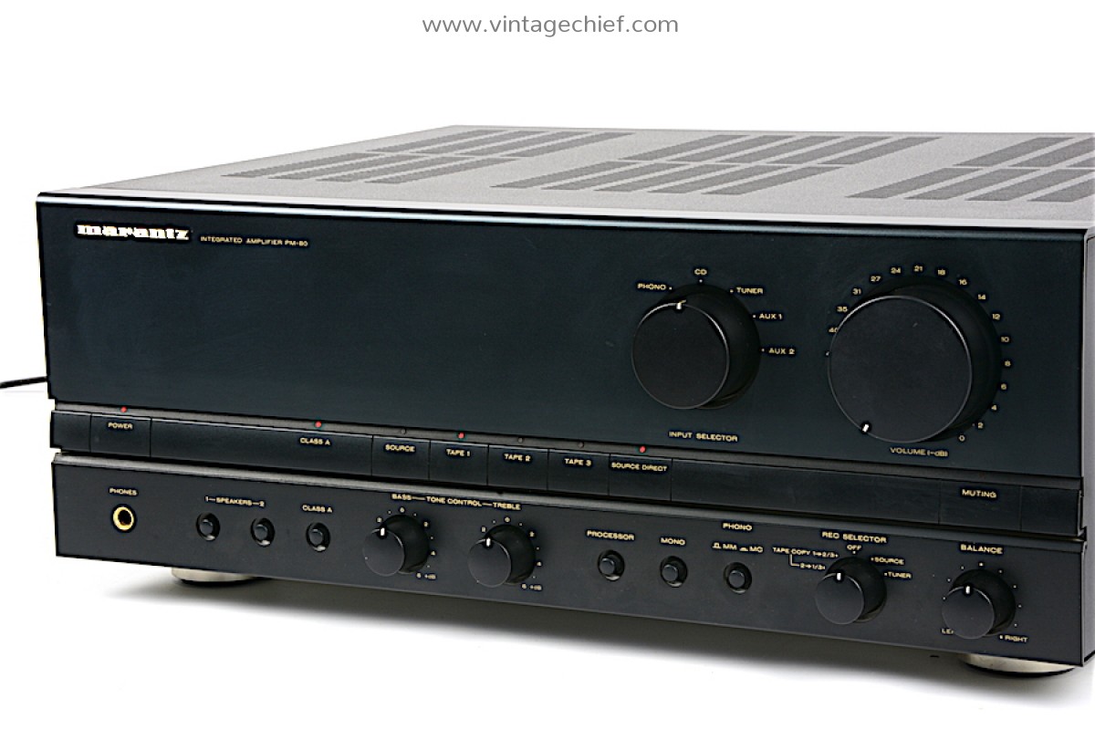 パリコレクション Marantz PM-80 Amplifier - Phono MM MC アンプ