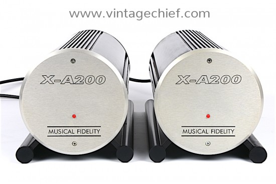 Musical Fidelity X-A200 Mono Power Amplifiers (2x)