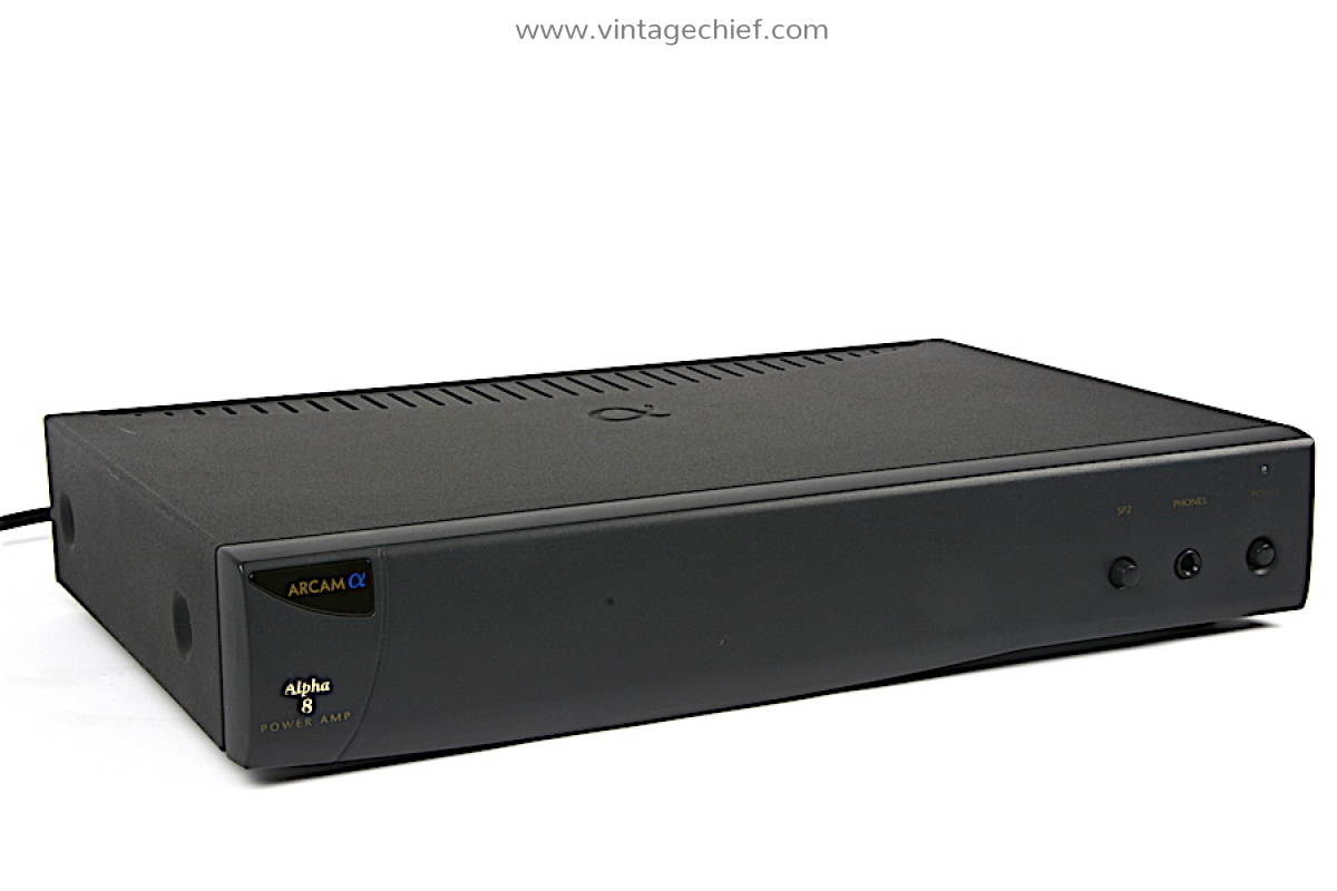 Arcam Alpha 8P Power Amplifier | 2 x 50 Watt Stereo | 1 x 100 Watt
