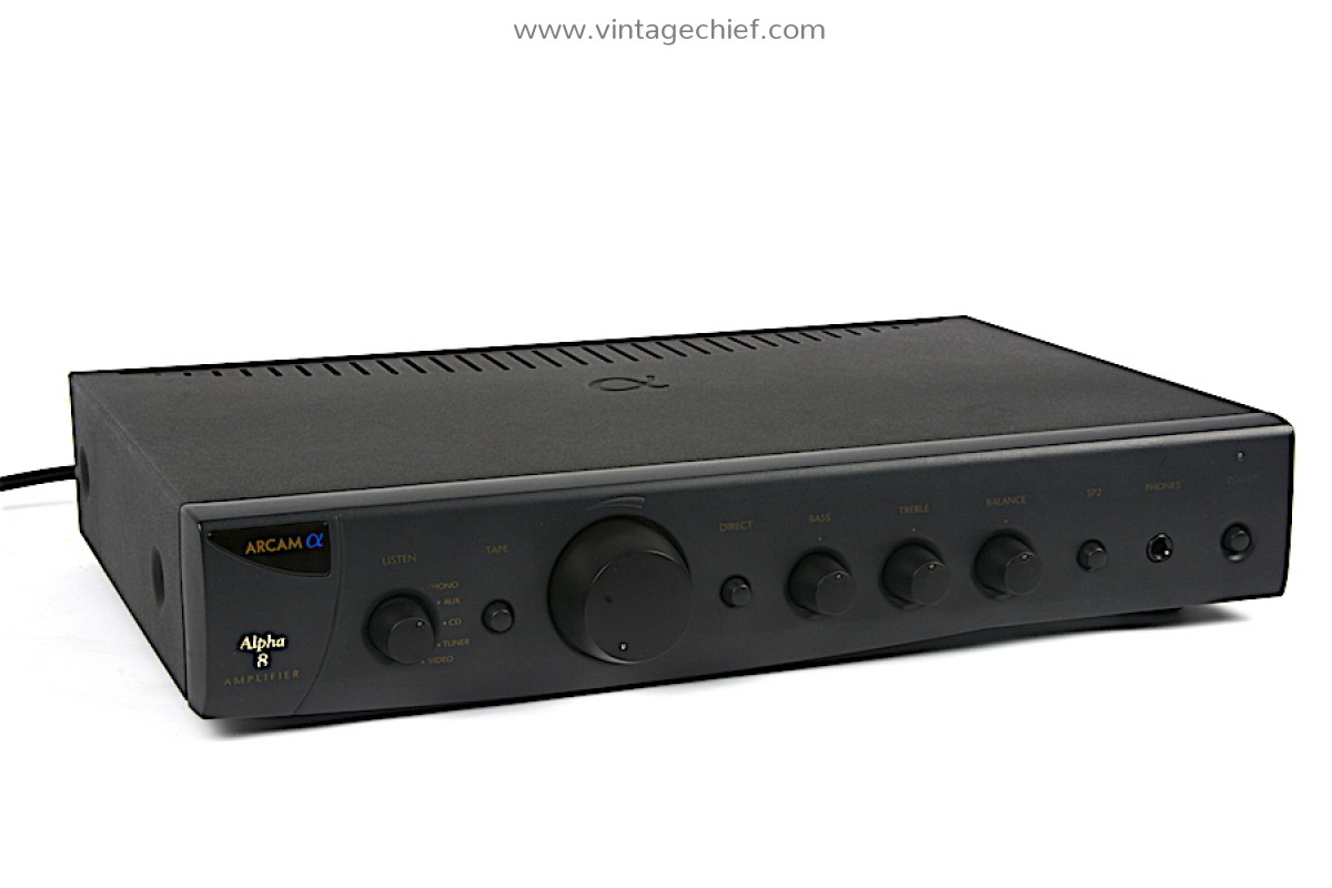 Arcam Alpha 8 Amplifier | Phono | Pre-Out | Stereo