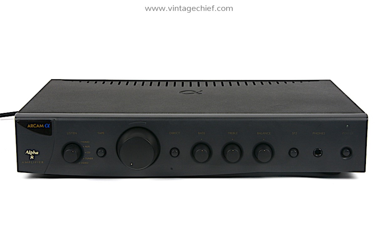 Arcam Alpha 8 Amplifier | Phono | Pre-Out | Stereo