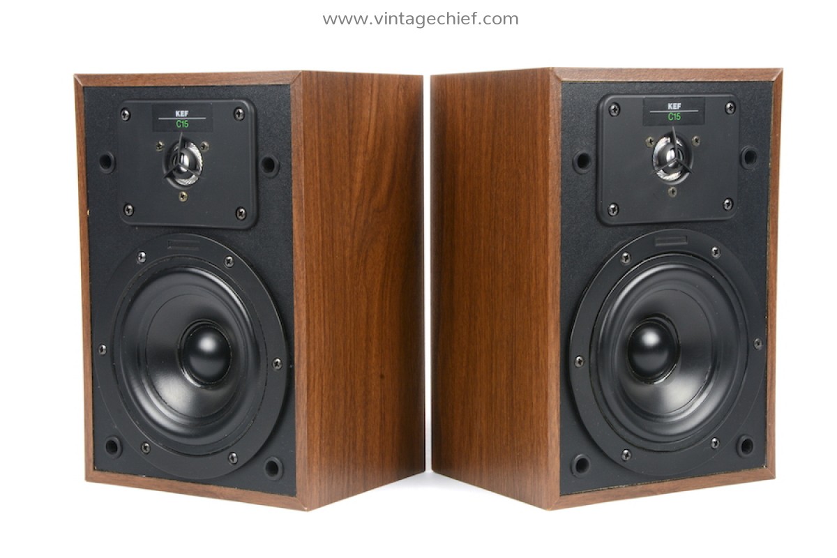 Vintage KEF C15 Speakers