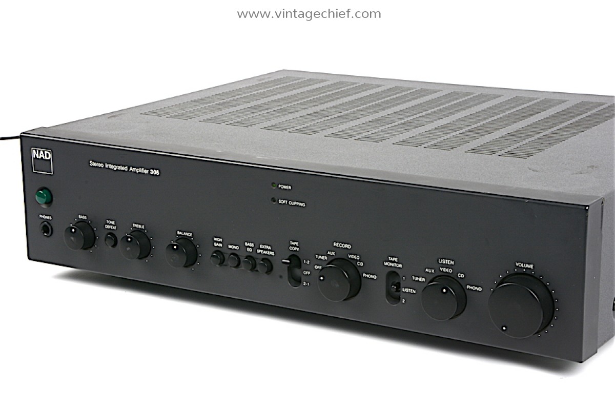 MM MC Phono Stage NAD NAD 306 Stereo Integrated Amplifier 
