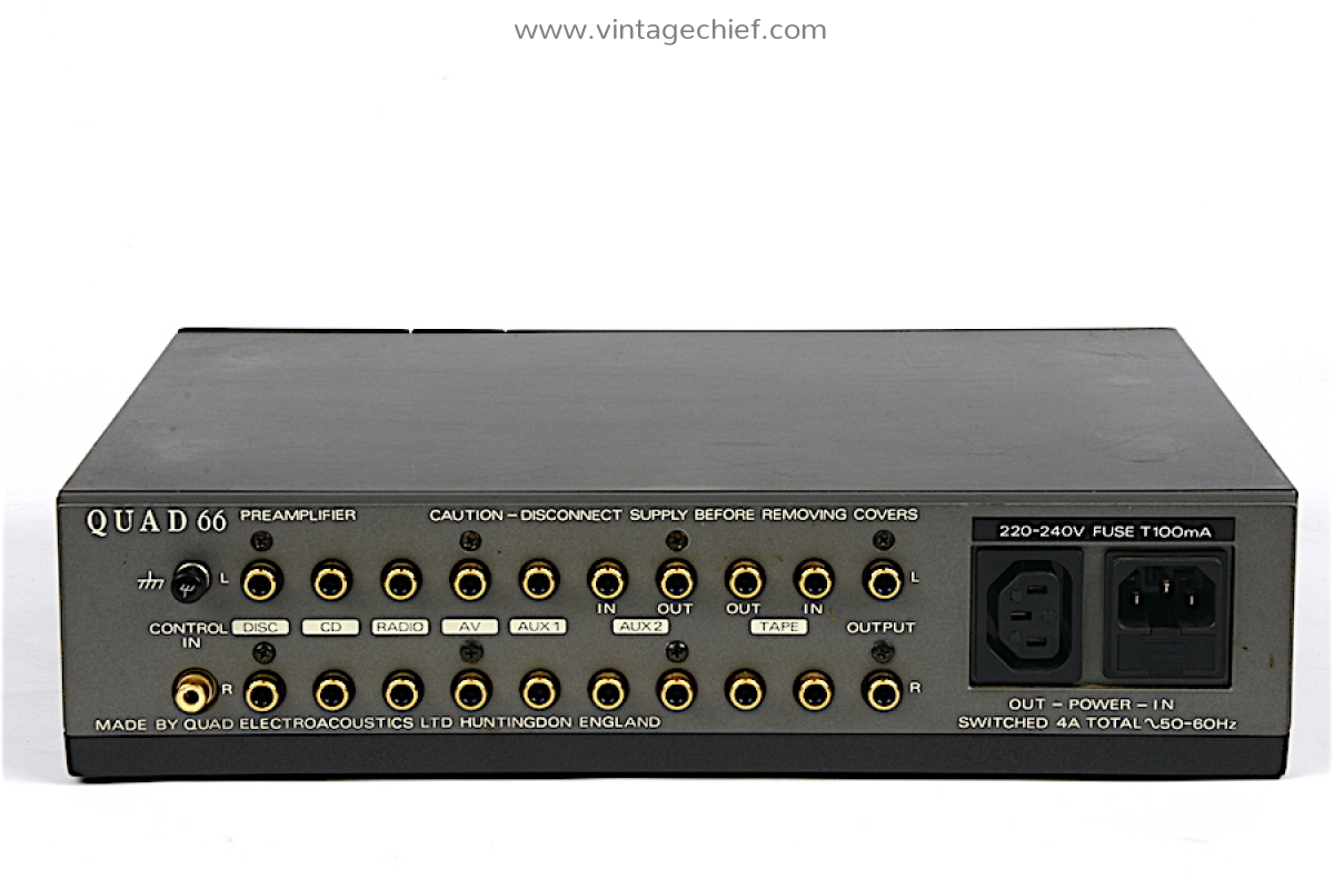Quad 66 Preamplifier (with MC phono module)