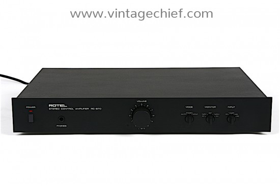 Rotel RC-870 Preamplifier