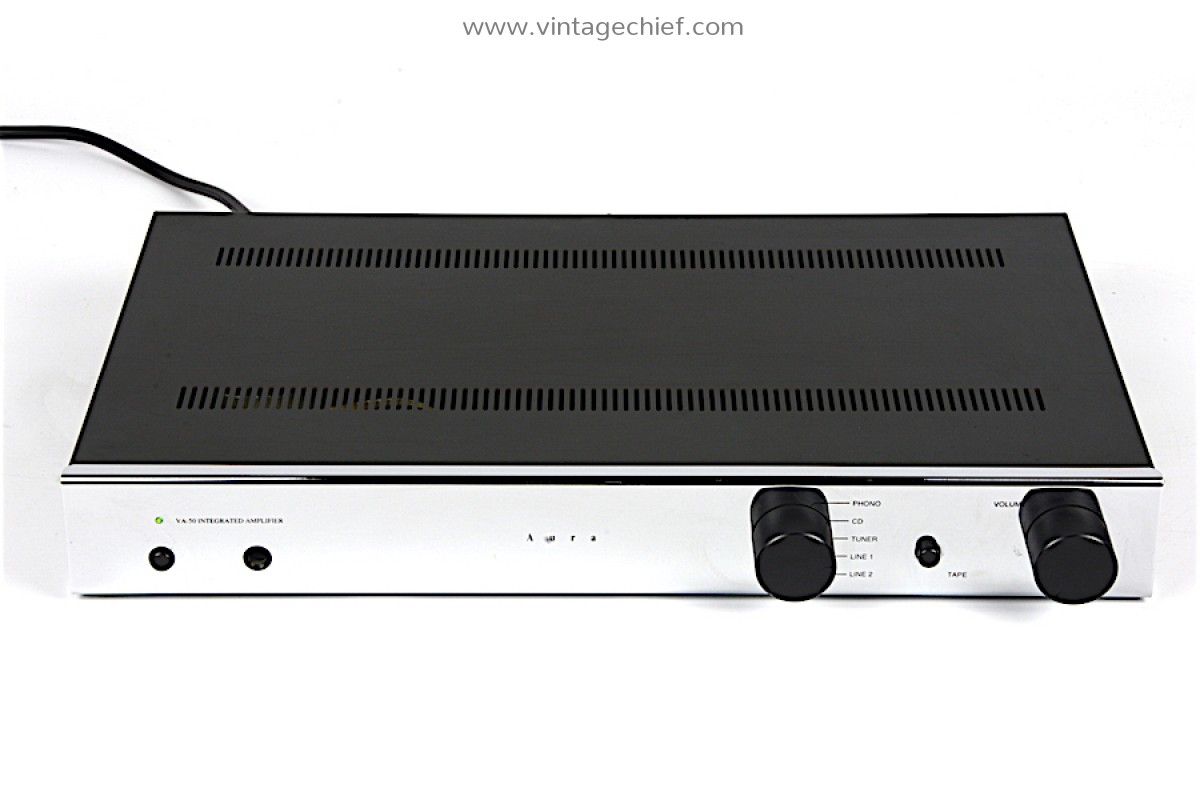 Audiophile Chrome Aura VA50 Amplifier With Phono