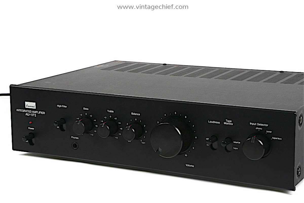 Vintage Sansui AU-117 II Amplifier - Phono