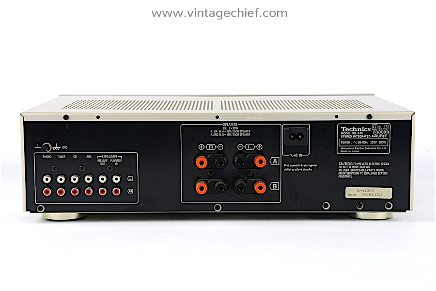 Technics SU-610 Amplifier