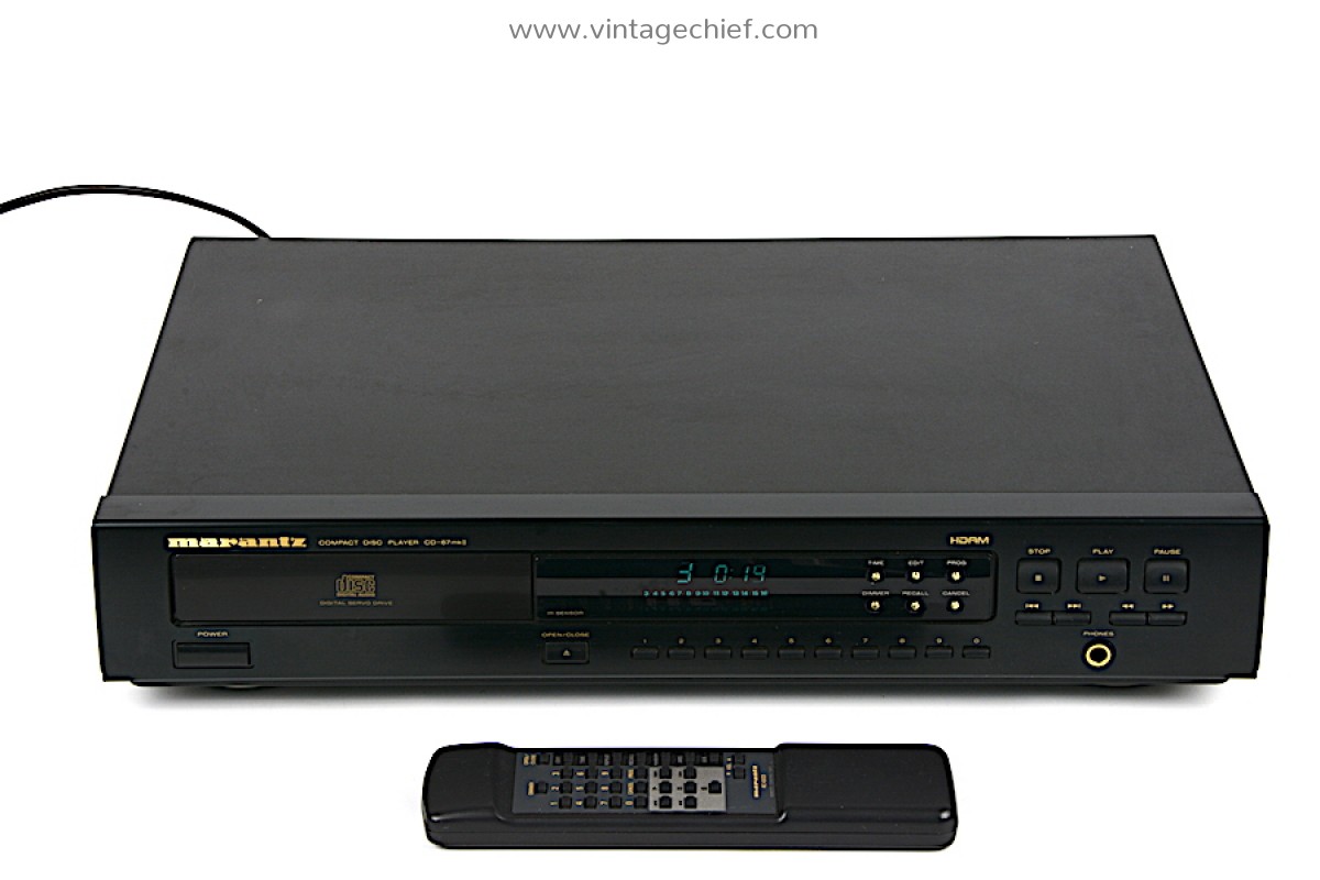 Marantz CD-67 MKII CD Player + Remote Control