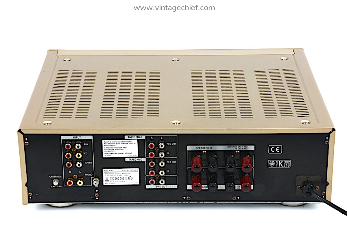 High End Sony TA-FA3ES Amplifier - Champagne - Phono MM MC - Sony ES