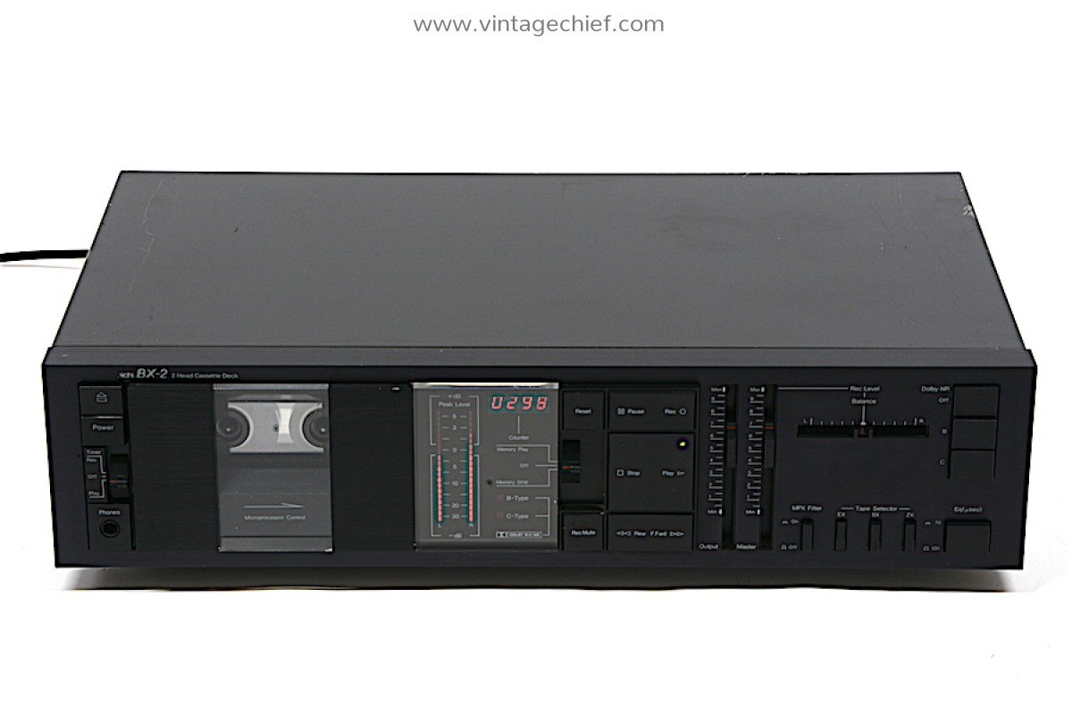 Nakamichi BX-2 Cassette Deck | Defective | For Parts or Repair