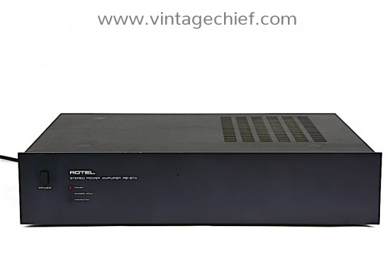 Rotel RB-870 Stereo Power Amplifier | 2 x 60 Watt | Vintage | Audio | HiFi