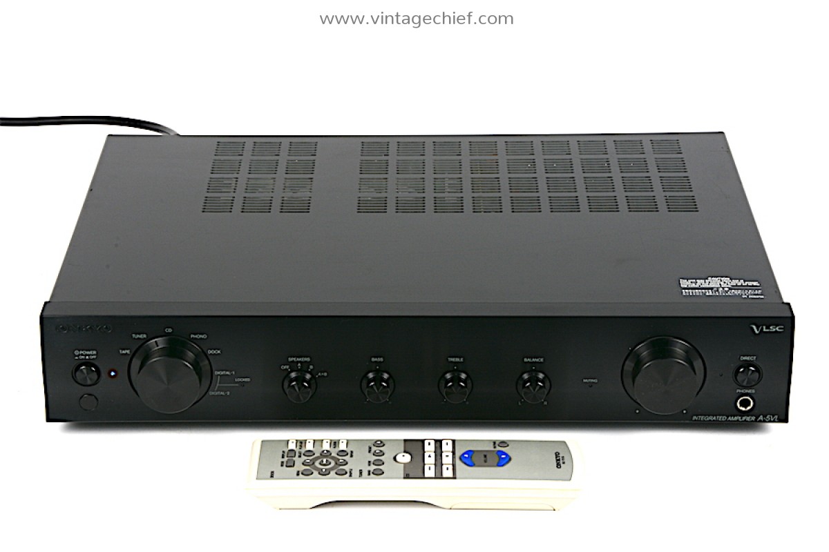 アンプ ONKYO A-5VL Onkyo A-5VL Dual Mono Amplifier | DAC | Phono | Audio |HiFi